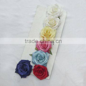 100MM fabric camellia rose flower head