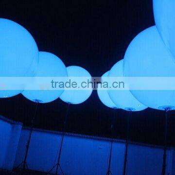 Hot selling inflatable stand balloon with led light for Event