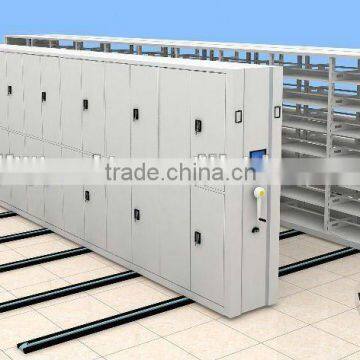 Metallic Mobile File Cabinet Racking System photo-6