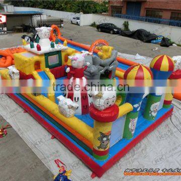 5x8m attractive inflatable amusement park for fun