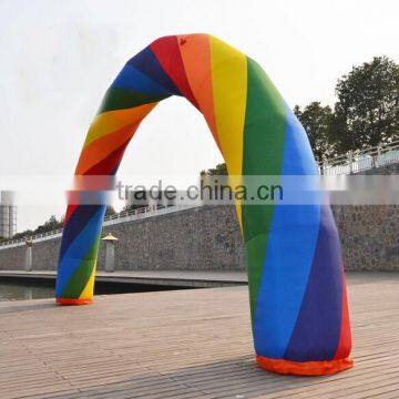 Christmas Decoration Inflatable Rainbow Arch for Sale