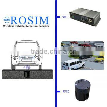 Lora long range parking vehicle detector type wireless parking space detector