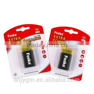 Hot Sale Foska 9V Battery