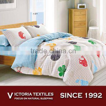 Fancy Home Collection Apple Chicken Leaf Pear Full Boys/teens Bedding Bed Sheets Set