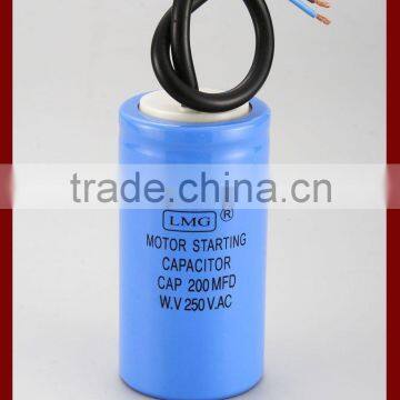 Motor start capacitor