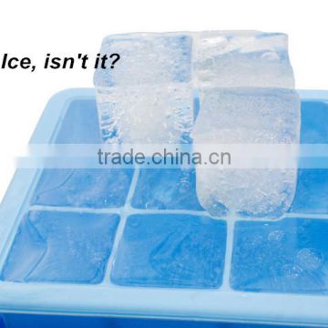 Wholesale Custom Personalized Silicone Ice Cream Cube Tray with Lid