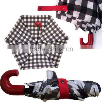 200g Light Weight 17.5-23cmL Short Small Pocket Ladies Fashion Umbrella photo-6