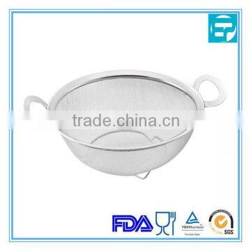 Stainless steel bread proofing basket with ss wire handle