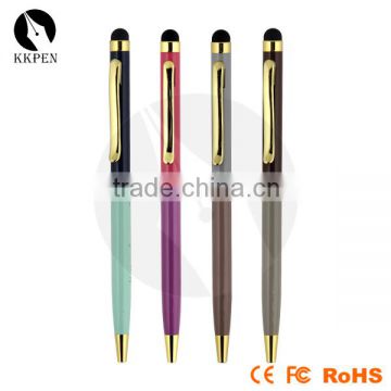 KKPEN Stainless steel Hotel slim metal stylus pen