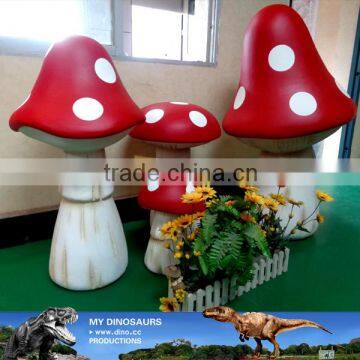 MY Dino-C055 Customized Animatronic Fiberglass Mushroom for Sale photo-2