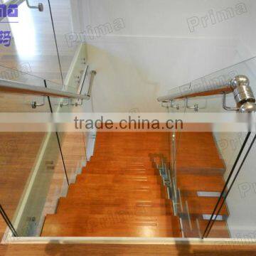 Frameless glass balustrade for outdoor balcony /deck(PR-B63)