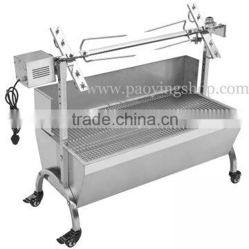60kg 120cm Commercial Stainless Steel Charcoal Barbeque Roast Machine photo-2