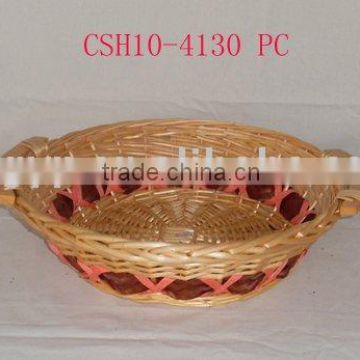 new style of willow tray basket