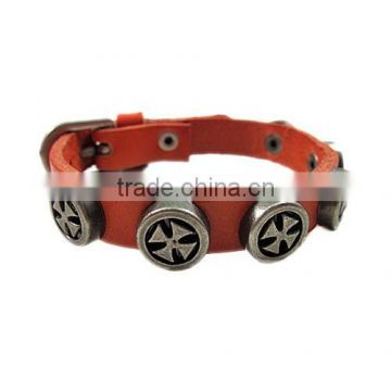 Boshiho leather bracelet,magnetic fashion bracelet