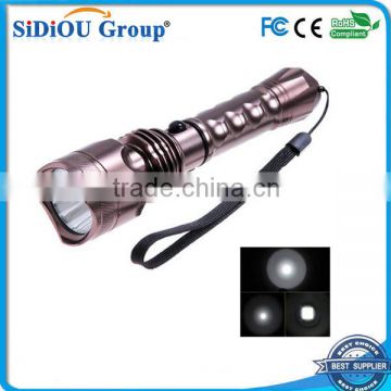 car rechargeable led torch light flashlight