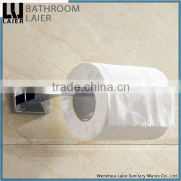 Simple Multi-Purpose Zinc Alloy Chrome Finishing Bathroom Sanitary Items Wall Mounted Toilet Paper Holder