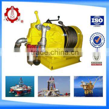 3T Piston-type cable pulling air operated coal mine winch