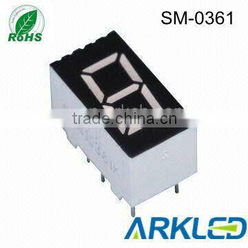 Hot sale, ARK 0.36 Inch Single Digit LED Display Full Color, SMX40361