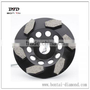 4" 5" 7" Supreme Concrete Diamond Grinding Cup Wheel 5/8"-11 Threads photo-4