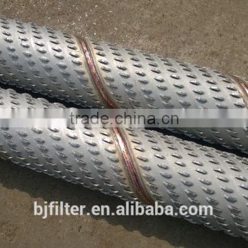 ss 304 168mm od spiral welded bridge slot screen pipe