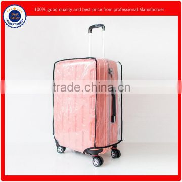 Amazon Dustproof PVC clear transparent Suitcase bag luggage cover