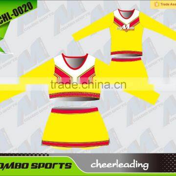 cheerleading crop top & skorts