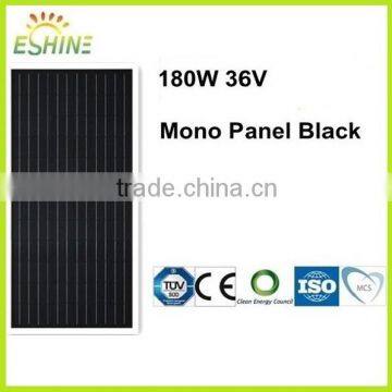 180-200Watt High Efficiency Black Pv Mono solar module