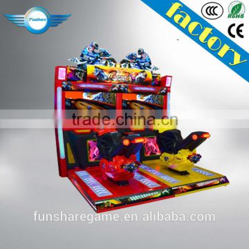 POP Factory Supplier Amusement Moto Racing Games Simulator Machine