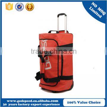 Fashion waterproof PVC travel trolley bag