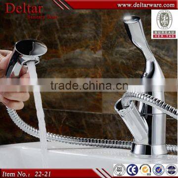 hot sell high quality durable pull down kitchen faucet, Wall mounted kitchen mixer taps