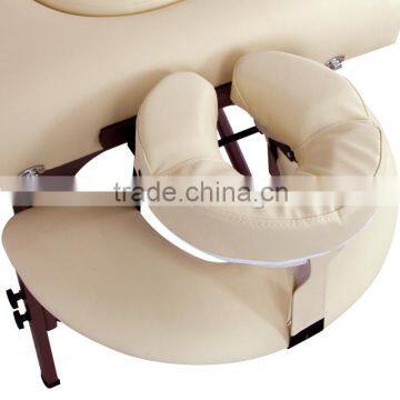 BonnieBeauty Beige Three Folding Beauty Massage Bed Made in China photo-5