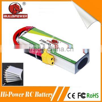 lasting long time li-polymer 1200mah 7.4v lithium polymer battery pack