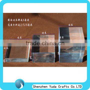 Acrylic cube bracelet display plexiglass display block jewelry display window stands