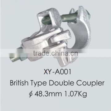 Q235 zinc plated constrction putlog coupler