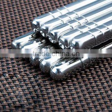 South Korean High-grade Stainless Steel Chopsticks Korean Square Antiskid Chopsticks Tableware.High Quality Household Chopsticks photo-5