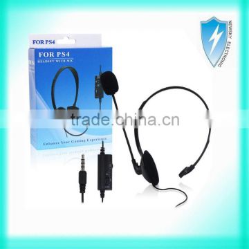 Wired headphone with microphone for ps4 headset