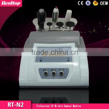 Hot New Products for 2016 RF Transmitter Filter Tightening Facelift Anti-aging Wrinkle Removal Radio Frequency Facial Machine