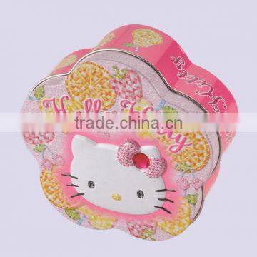 hot hot hello kitty tin box