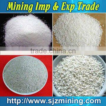 Ore and expanded perlite