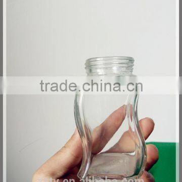 155ml mason jar with sloping side for storage or decoration