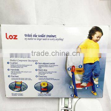 2016 Wholesale New Design Safe Child Bath Toilet Seat Trainer Baby Toilet Trainer