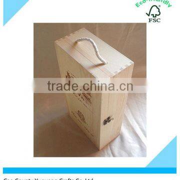 Wholesale Cheap Classic Wine Box for 1, 2,3,4,6 Bottles photo-3