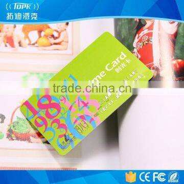 vip member irregular pvc custom barcode card