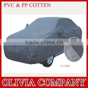 Outdoor Waterproof Polyester PEVA PVC Cotton Car Cover