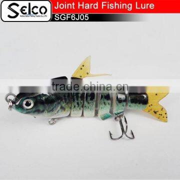 SGF6J05 Six -section Shad Joint Plastic Lure 3.5" photo-4