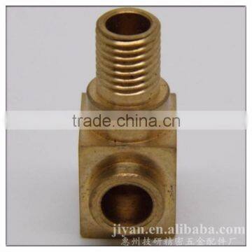 Customized high precision cnc machining brass connector part