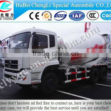 DongFeng 6.8.10.12 CBM concrete mixer truck , mixer concrete truck, volumetric mixer truck with 6x4 mixer truck sale