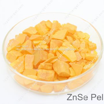 optical coating materials 4N ZnSe zinc selenide pellet