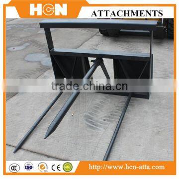 HCN brand 0507 series China Skid Steer Loader Attachment Of Bale Spears