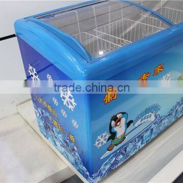 Arc Display Cabinet Series /ice Cream Freezer Fresh Refrigerator Restaurant Freezer photo-2